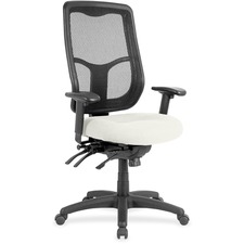 Chair, Mesh Back, Dillon Vinyl Seat, 26"x20"x46-1/2", Snow