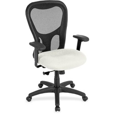 Chair, HighBack, Synchro, DillonVinylSeat, 26"x24"x44-1/2", Snow