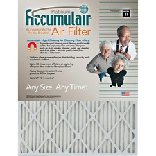 Platinum Air Filter, 14"x14"x1", 4/CT, White