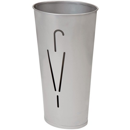 Umbrella Stands, Metal, 10-Capacity, 9.25"Dia x 23.6"H, GY