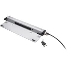 Locking Station w/Adj Security Arms, f/11"-15" Laptops, BK