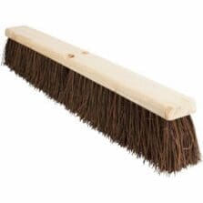 Push Broom, Palmyra, Indoor/Outdoor, 24", Brown