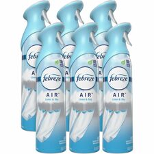 Air Refresher, Linen and Sky Scent, 8.8 oz, 6/CT, Multi