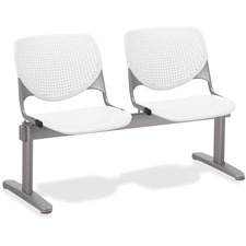 Chair, 2 Seater, Polypropylene, 47"x22"x31", WE Back/Seat