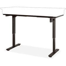 Sit/Stand Base, Electric, 30"-45"H, Metal Finish