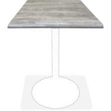Tabletop, In/Out, Square, 30"Wx30"H, 2/CT, Greystone