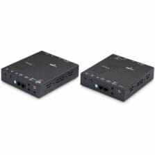 1 Input Device - 1 Output Device - 328.08 ft Range - 2 x Network (RJ-45) - 1 x HDMI In - 1 x HDMI Out - 1080p, 720p - 4K - 3840 x 2160 - Twisted Pair - Category 6, Category 5e - TV, Digital Signage System, Retail - TAA Compliant