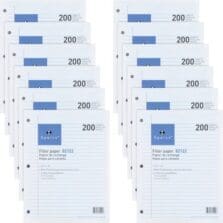 Filler Paper, Wide-Ruled, 16lb, 10-1/2"x8", 200/PK, 12/BD, WE