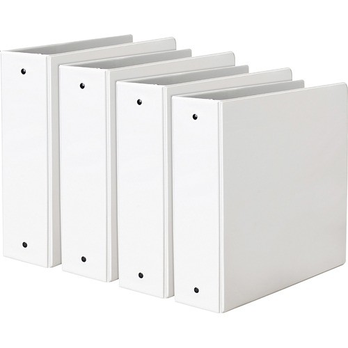 Economy View Binders, Round Ring, 3" Cap, 11"x8-1/2", 4/BD, WE