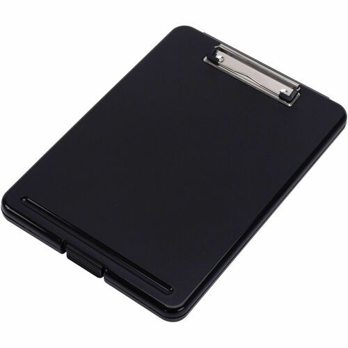 Storage Clipboards, Plastic, 9"x13", Letter, 12/CT, Black