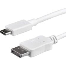 USB C TO DISPLAYPORT 1.2 CABLE W/4K 60HZ/HBR2/5.1 AUDIO/HDCP 2.2/1.4 - INTEGRATE