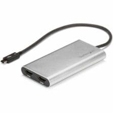 THUNDERBOLT 3 TO 2X HDMI 2.0 4K 60HZ VIDEO ADAPTER /7.1CH AUDIO /HDCP 2.2/1.4 /D