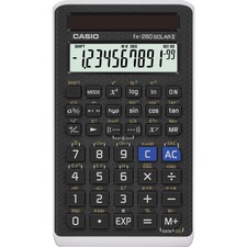Scientific Calculator, 10-2 Digit, 63/100"Wx2-9/10"Lx5"H, BK