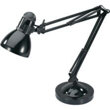 Architect Desk Lamp, LED, 10-Watt, 7-3/4"x7-3/4"Lx32", Black