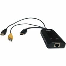 HDMI/RJ-45/USB Server Interface Module for Switch, KVM Switch, Server - First End: 1 x HDMI Digital Audio/Video - Male, 2 x USB - Male - Second End: 1 x RJ-45 Network - Female - Patch Cable - 1 Each