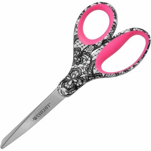 Scissors, Decorative Handles, 3-1/2"Wx8"Lx1/2"H, AST