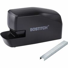 Electric Stapler, Standard Staples, 20-Sht Cap, Black