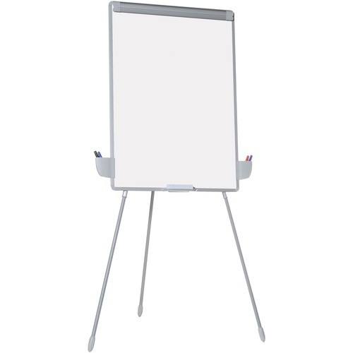 Tripod Easel, Telescoping Legs, 30"Wx71.5"H, Silver