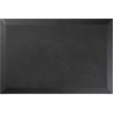 Anti-Fatigue Mat, Crush-Resistant, 36"Wx24"Lx3/4"H, Black