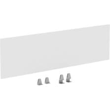 Modesty/Privacy Panel,71-5/8"W Desks, 59"x15-3/4", CL