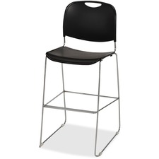 Chair, Bistro, 250 lb Cap, 19-1/4"x22-1/8"x42-7/8", BK