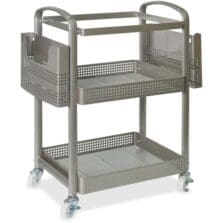Mobile File Cart, Heavy-Duty, 22-2/5"Wx12-1/2"Lx25-1/4"H, SR