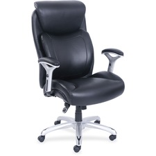 Chair, Big & Tall, 400 lb. Cap, 28-3/4"x31-1/4"x49", Black