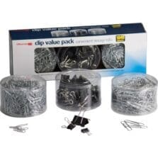 Clip Value Pack, Storage Tubs, 13"Wx12-1/2"Dx12-19/50"H, BK/SR