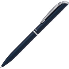 Gel Pen, Refillable, 0.7mm, Black Ink/Blue Barrel