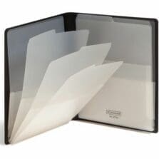 Pocket Organizer, Organized Up, 8 Pockets, Letter, Poly, BK