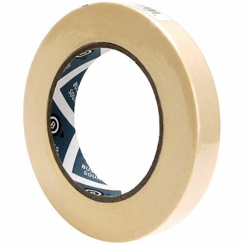 Masking Tape, 3" Core, 3/4"x60 Yards, 6 Rolls/BD, Natural Kraft