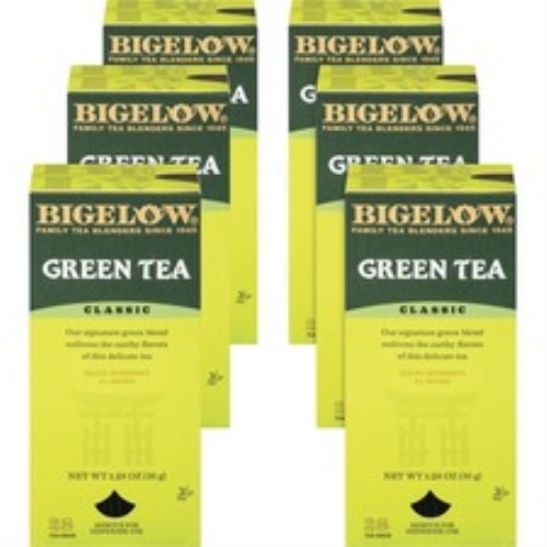 Green Tea Bags, Foil Pouch, 168/CT, Apple Green