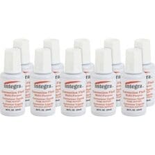 Correction Fluid, Multipurpose, 20ml, 10/BX, White