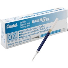 Gel Pen Refills, f/EnerGel, 0.7mm, Needle Tip, 12/BX, BE Ink