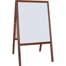 Signage Easel, Dry-Erase/Chalkboard, 24"Wx42"H, Multi