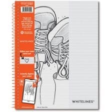 Wirebound Notebook, 70-Sheet, No. 20, Letter-Size, Gray