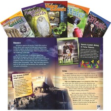 TIME Informational Text Books, Set 1, Grade 6, 5/ST