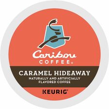 Coffee, Caramel Hideaway, K-Cup, 24/BX, Brown