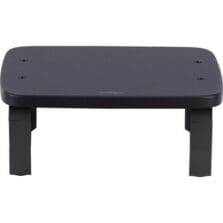 Monitor Stand, SmartFit System, 11-4/5"Wx9-2/5"D, Black