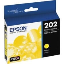 Epson (T202) WF-2860 XP-5100 DURABrite Ultra Yellow Ink Cartridge