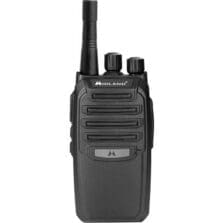 Business Radio, Li-Ion Battery, 2"Wx2"Lx6"H, Black