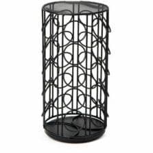 Coffee Pod Carousel, 6-1/10"Wx6-1/10"Lx12-1/4"H, Black