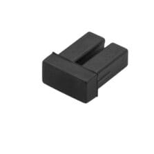 Supports Network Switch, Fiber Optic Equipment - Durable, Dirt Resistant, Dust Resistant - Rubber - Black - 10 / Pack