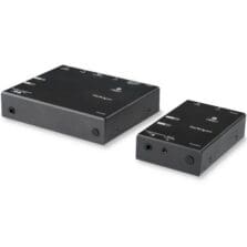 1 Input Device - 1 Output Device - 164.04 ft Range - 2 x Network (RJ-45) - 1 x HDMI In - 1 x HDMI Out - Full HD - 1920 x 1080 - Twisted Pair - Category 6 - Rack-mountable, Desktop - TAA Compliant