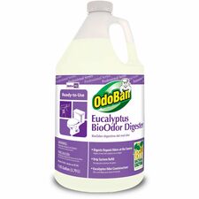 Bio-Odor Digester, Gallon Refill, Eucalyptus, 1 Gallon, 4/CT, PE