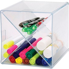 Storage Organizer, X-Cube, 6"x6"x6", Clear