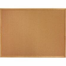 Cork Board, 4'x3', Oak Frame