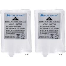 Battery Pack, Rechargeable, 3/10"Wx1-1/2"Lx1-1/2"H, 2/PR, WE