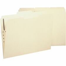 Fastener Folder, w/2-Ply Tab, 1 Fstnr, 1/3 Tab, Ltr, 50/BX, MA