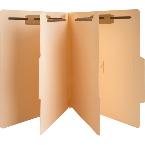 Classification Folders, 6-part, 2" Exp, 2 Div, Letter, 25/BX, MLA